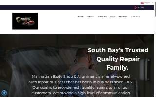 Manhattan Body Shop Inc of Lawndale website