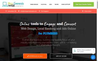 Neo Genesis WEB Agency website