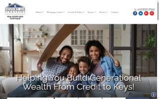 Destiny Six Financial Real Estate and Mortgages website