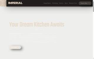 Imperial Custom Cabinets website