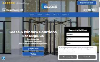 Lemon Grove Glass & Supply of La Mesa website
