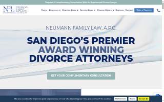 Neumann Family Law, A.P.C. of Lemon Grove website