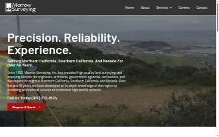 Morrow Surveying Inc of Lincoln website