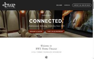 BWE Home Theater website