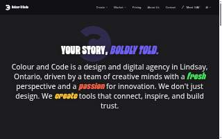 Colour And Code website