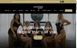 Customized Glow website
