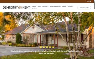 Dentistry on Kent website