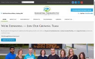 Kawartha Therapeutic Centre website