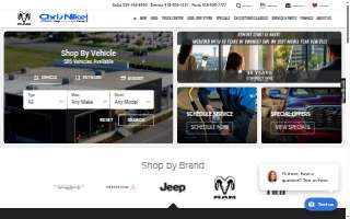 Chris' Auto Repair & Service website