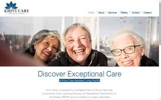 Khivi Care, LLC website