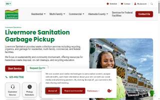 Livermore Sanitation Inc website