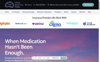 Mind Balance Flow website