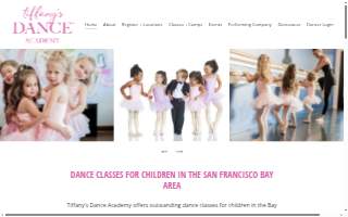Tiffany's Dance Academy website
