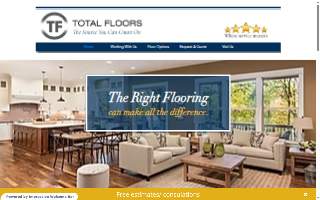 Total Floors website