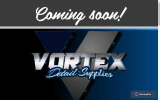 Vortex Detail Supplies website