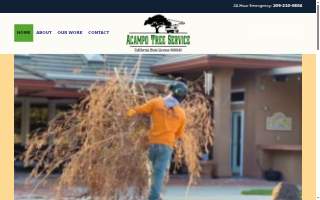 Acampo Tree Service website