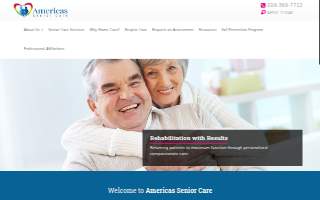 Americas Senior Care website