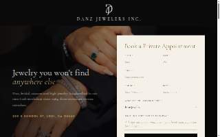 Danz Jewelers website