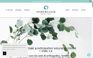 Inner Balance Medicine website