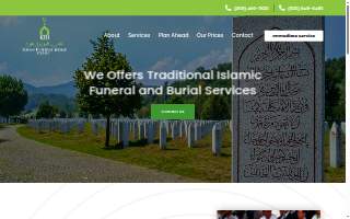 Khan Funeral Home website
