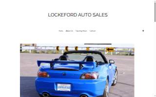 Lockeford Auto Sales website