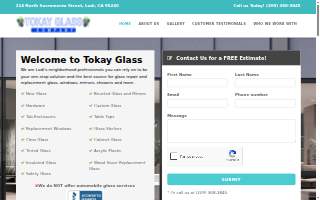 Tokay Glass Company website