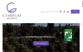 Cambium Tree Experts website