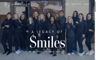 Coral Cove Dental website