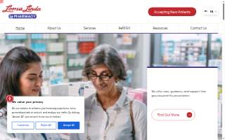 Loma Linda Pharmacy website