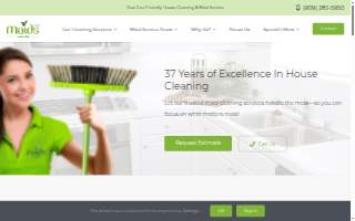 Maids2000 of Loma Linda website