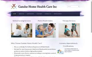 Gandse Home Health Care Inc website