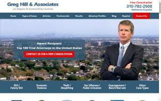 Greg Hill & Associates of Lomita website