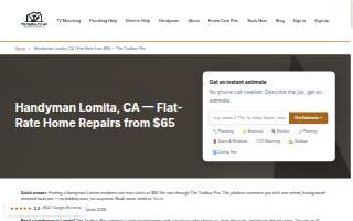Handyman website