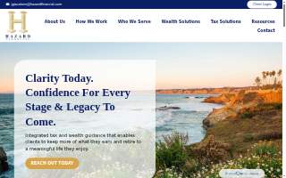 Hazard Financial website