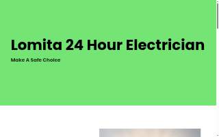 Lomita 24 Hour Electrician website
