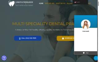 Lomita Torrance Dental Office website