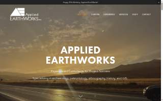 Applied Earthworks Inc website