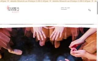 Classical School of Ballet website
