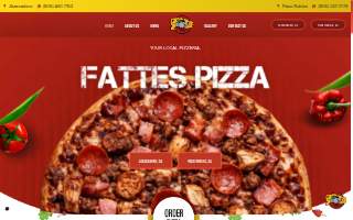 Fatte's pizza website