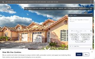 Heritage Villas website