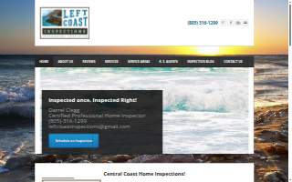 Left Coast Inspections LLC of Lompoc website