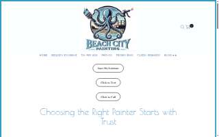 Beach City Painting website