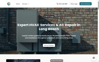 Beach Coast Hvac LLC website