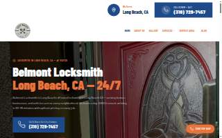Belmont Locksmith website