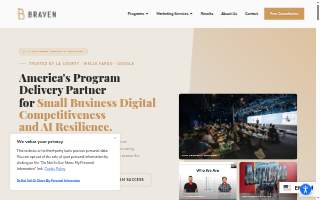 Braven Agency website