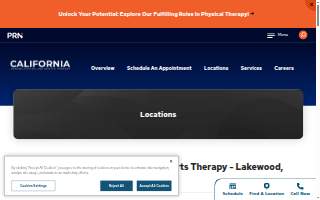 California Rehabilitation and Sports Therapy - Long Beach website