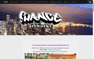 Chance Artworks website