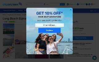 City Cruises of Long Beach website