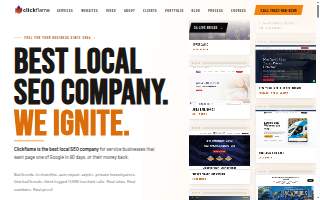 Clickflame website