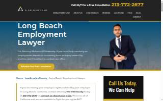 Eldessouky Law Employment Lawyers Long Beach website